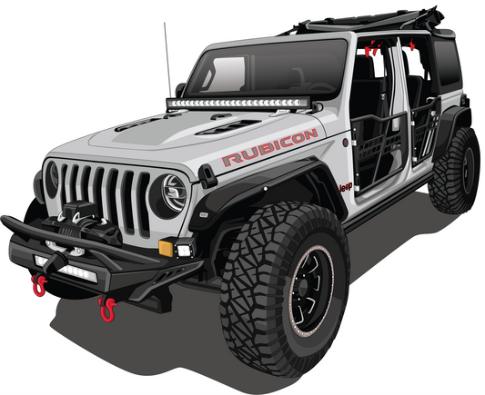 Cartoon SUV Design