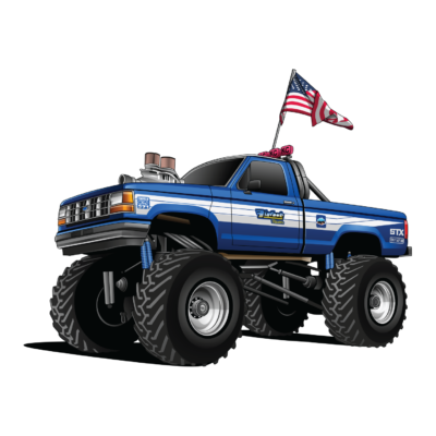 Cartoon Truck Design